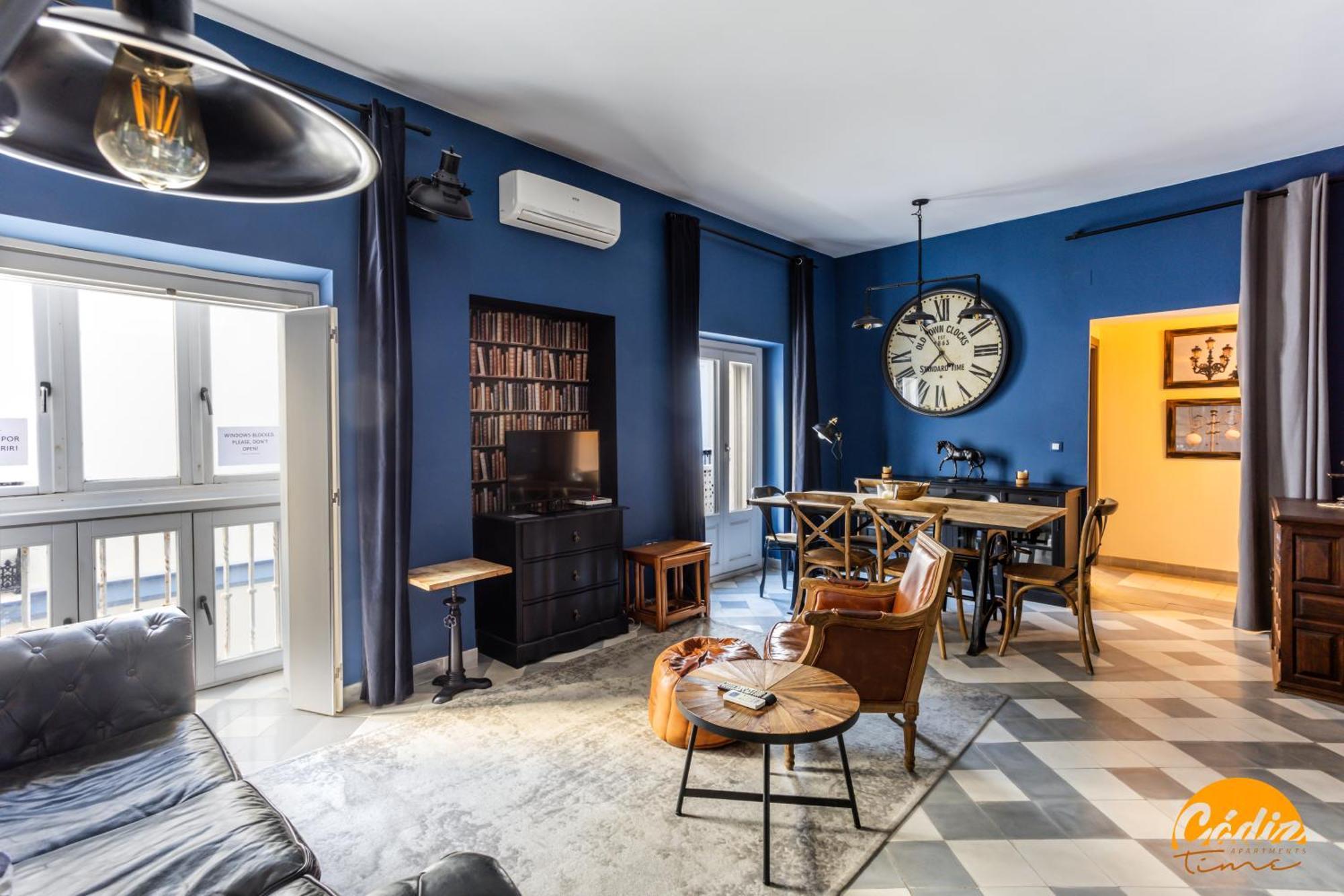 Apartment Blue By Time